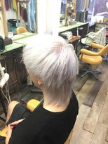 ヘアースペース 練馬店(hair space COCO) ホワイトカラー(ブリーチ3回)