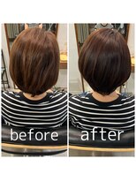 スピカ(SPICA)&nbsp;【ケアカラーコース】お客様施術事例