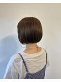 大人可愛いコンパクトボブ
