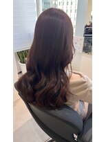 エミュスト(Emuest) 艶ピンク☆髪質改善カラー