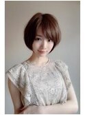 丸みショート