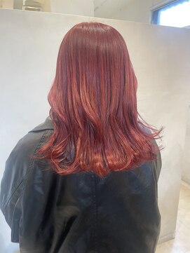 ポート 蕨(PORT) 1ブリーチでできる赤髪【高岩美季】