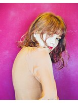 アミバイアブソ 新宿(ami by Absolute)&nbsp;ピンク02 大人上品がかわいい♪ニュアンスボブ☆