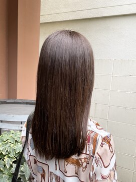 ココカラヘアー ニコ(cococara hair nico) ロング/オリーブベージュ/透明感カラー/ナチュラル