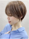魅せるグレイヘア　白髪率が10%