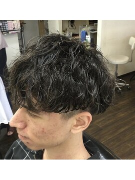 ヘアー サロン アサヒ(HAIR SALON ASAHI) メンズ60%ツイストスパイラルパーマ