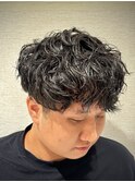 スパイラルパーマ