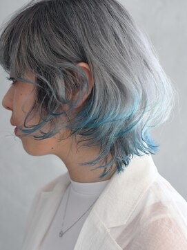 アース クロスガーデン川崎店(HAIR&MAKE EARTH) ワンポイント裾カラー