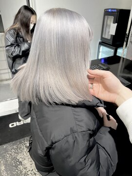 ニコ トウキョウ 渋谷(nico TOKYO) ホワイトピンク/髪質改善/ダブルカラー/ケアブリーチ/20代