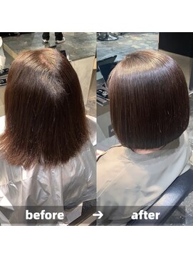 サンティエ 都通店(scintiller) 【髪質改善】美髪ストレート☆弱酸性縮毛矯正