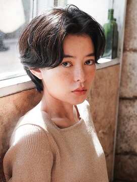 カライングドゥ(ing deux) 大人可愛いマッシュショートボブウルフカット◎30代40代50代60代