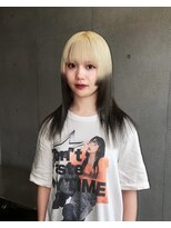 ヴァーディ オモテサンドウ(Vardy omotesando)&nbsp;roots/ルーツカラー 抜きっぱなし 落とせる黒