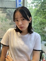 ビュートリアム 南青山(BEAUTRIUM)&nbsp;大人かわいい/顔周り似合わせカット/ミディアムレイヤーボブ