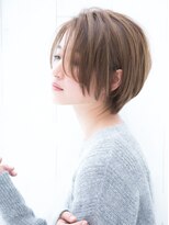 セイドット オモテサンドウ(Say. omotesando)&nbsp;Say.ショートボブレイヤーショートヘーゼルグレージュひし形ボブ