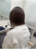 切りっぱなしボブ