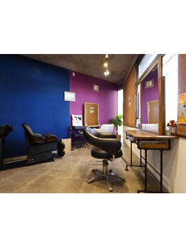 人がたくさんいるサロンは苦手という方にオススメ◎完全マンツーマンのプライベートサロンが自慢♪