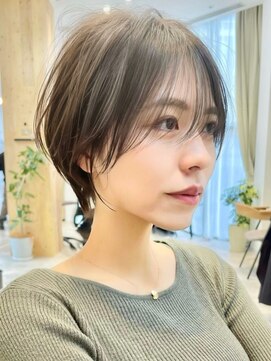 ビューレイギンザ(VIEW LEI GINZA) ショートヘア髪質改善銀座オリーブグレージュ