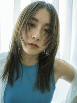 スミス 秋葉原(Smith)&nbsp;レイヤーカットハッシュカット顔まわりミディアムロング