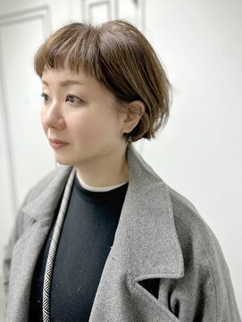 ラトリエコンタン(L´atelier Content) 【content yumi 】すてき　癖毛ボブ