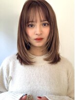 ミンクスリッカ 表参道(MINX RICCa)&nbsp;忙しい朝も簡単！ワンカールで決まるミディアムスタイル