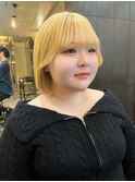 ロングから韓国風ボブ