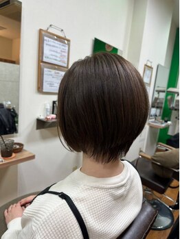 ブランヘアー(BRIN HAIR)の写真/大人女性に高い支持を誇るサロン!ご自宅での扱いやすさを考えた丁寧なカット♪