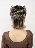 ヘアアレンジ/お呼ばれヘア/ヘアセット/ヘアメイク