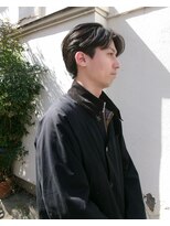 ヒントステーション フォーメンズ(HINTSTATION for Men's)&nbsp;〈浅草 半個室〉 センターパート/ニュアンス