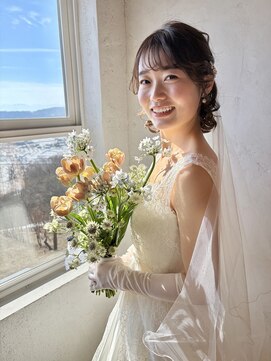 ピエドプールポッシュ(PiED DE POULE POCHE) wedding hair make