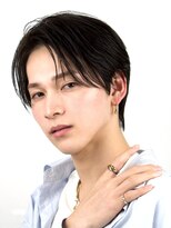 オーシャントーキョーオーバー 渋谷(OCEAN TOKYO OVER) 韓国マッシュセンターパートツーブロックフェザーパーマシャドウ