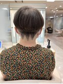 40代、50代、60代/ツヤ/丸み/トップのボリューム/ショートカット