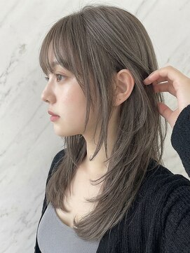 カバーヘア ブリス 戸田公園西口店(COVER HAIR bliss) アッシュグレージュ/ワンホンレイヤー/透明感カラー春p戸田公園