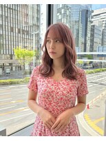 ハーツオオサカ(HE:ARTS OSAKA)&nbsp;韓国ヘア顔まわり韓国レイヤー艶カラー透明感くびれヘア