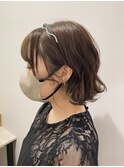 ミルクティーブロンド/ワンホンレイヤー[銀座/銀座一丁目駅]