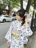 【バリエーション豊富】着物《ワンスター》＋着付け＋無料へアセット＋小物