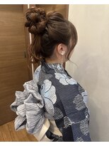 ビーバイシージャストビューティー(B by C just beauty)&nbsp;浴衣着付け＋浴衣ヘア
