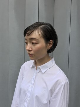 イコル(ikoru) シースルーバング束感ショート丸みショートハンサムショート
