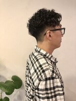 リビングヘアルーム(LIVING HAIR ROOM)&nbsp;サイド2ブロ☆クルクルヘアー