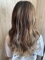 アース コアフュールボーテ 川中島店(EARTH coiffure beaute)&nbsp;バレイヤージュ