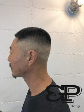 グッドプレイスアンドシング(Good Place&thing) メンズ刈上げ短髪ボウズスキンフェード