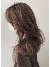 《話題の透け感カラーが叶う》ベージュ/グレージュ/アッシュ…理想の透明感、ロングヘアが手に入る☆