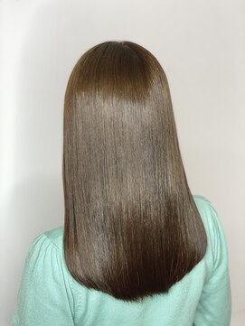 ジーナ セントラル銀座(Zina) 髪質改善＊オリーブベージュラテ＊艶髪【Zina CENTRAL】