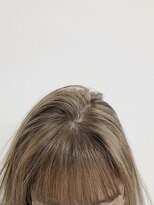 ガーランドウメダ(Garland umeda)&nbsp;ミルクティーベージュ　ブリーチあり　@_wadama_