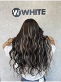[WHITE RYOTA] シールエクステコントラストハイライト