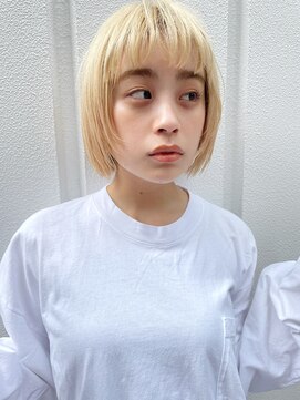 レトン 銀座(leton) 美髪/ホワイトグレージュ/大人かわいい/こなれミディ[銀座]