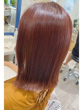 リオールヘア 北千住(LIOR.HAIR) ミネコラ×ボブ×ピンク