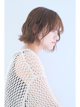 ラミ(L'ami) まろやかベージュ×ボブ