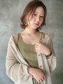 リジェール 高辻店&nbsp;ふんわりシルエットの柔らかウルフボブ×柔らかニュアンスカラー