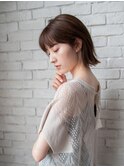 暗めカラーボブ