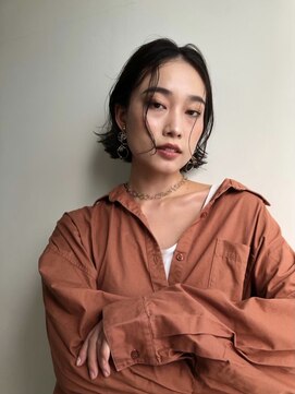 クイーン バイ ノイズ 西院(QUEEN by noism) 大人可愛いボブスタイル 20代/30代/40代